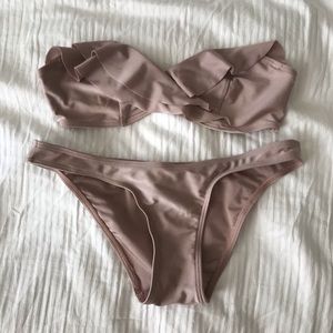 Zimmermann bandeau bikini Eur 36 US 6/7